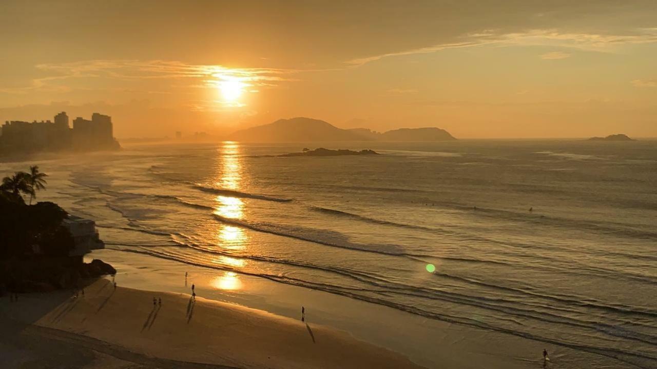 Apto Guaruja De Frente Para O Mar - Praia Asturias Buitenkant foto