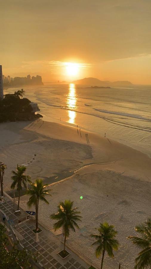 Apto Guaruja De Frente Para O Mar - Praia Asturias Buitenkant foto