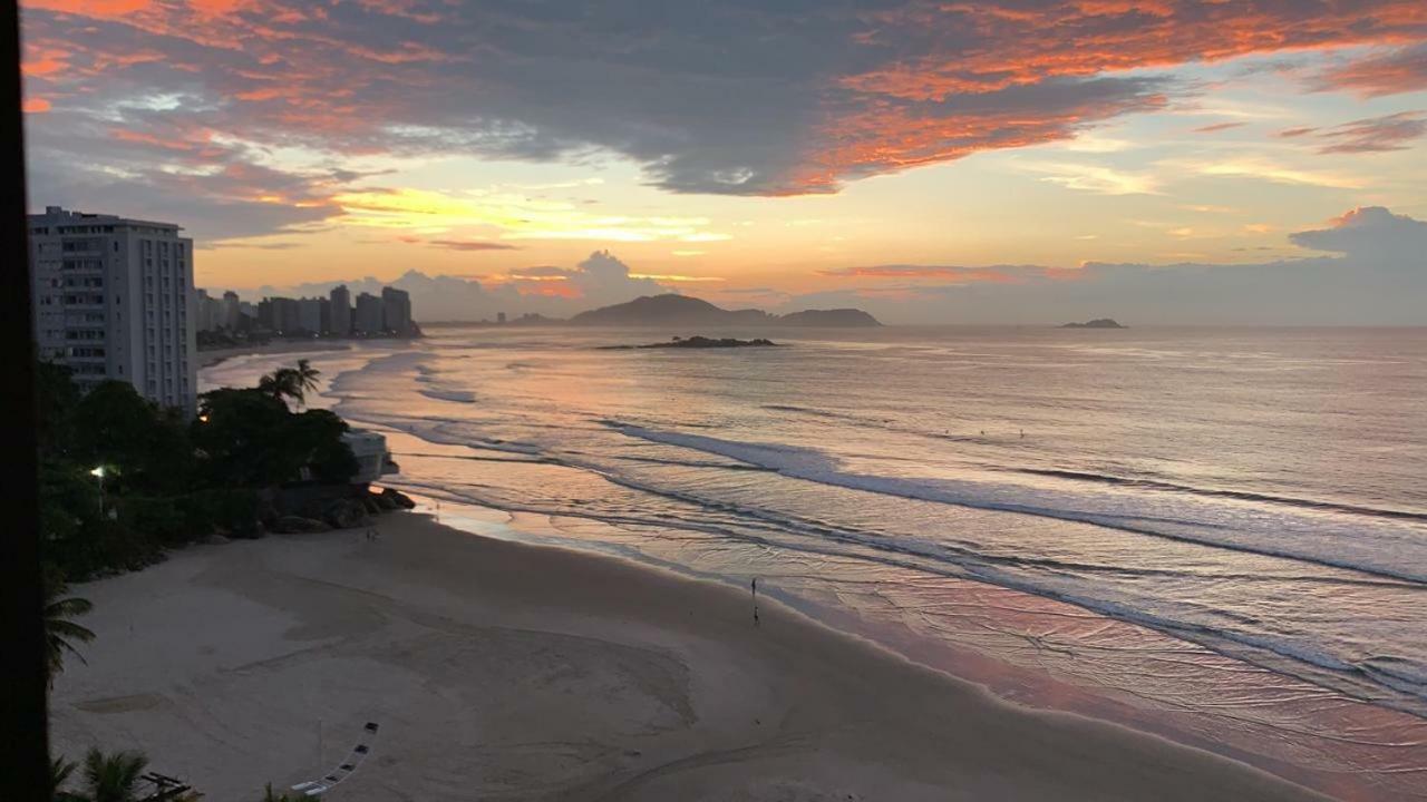 Apto Guaruja De Frente Para O Mar - Praia Asturias Buitenkant foto